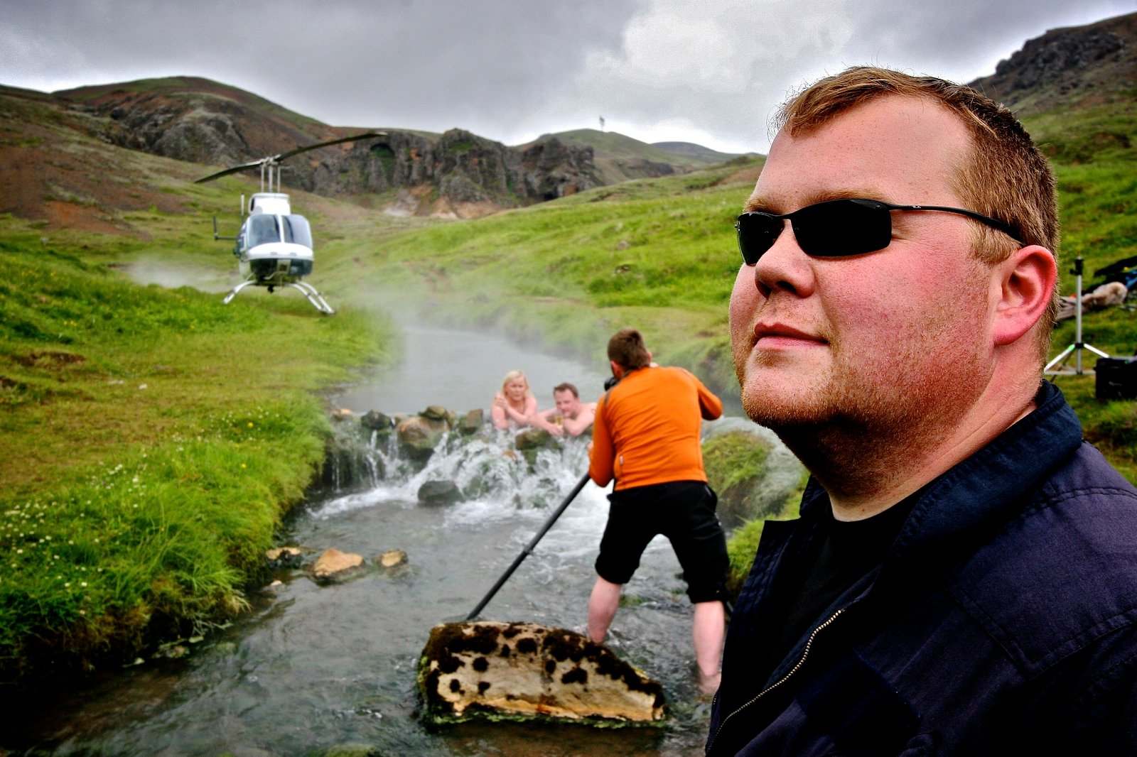 BATHE IN A WARM RIVER